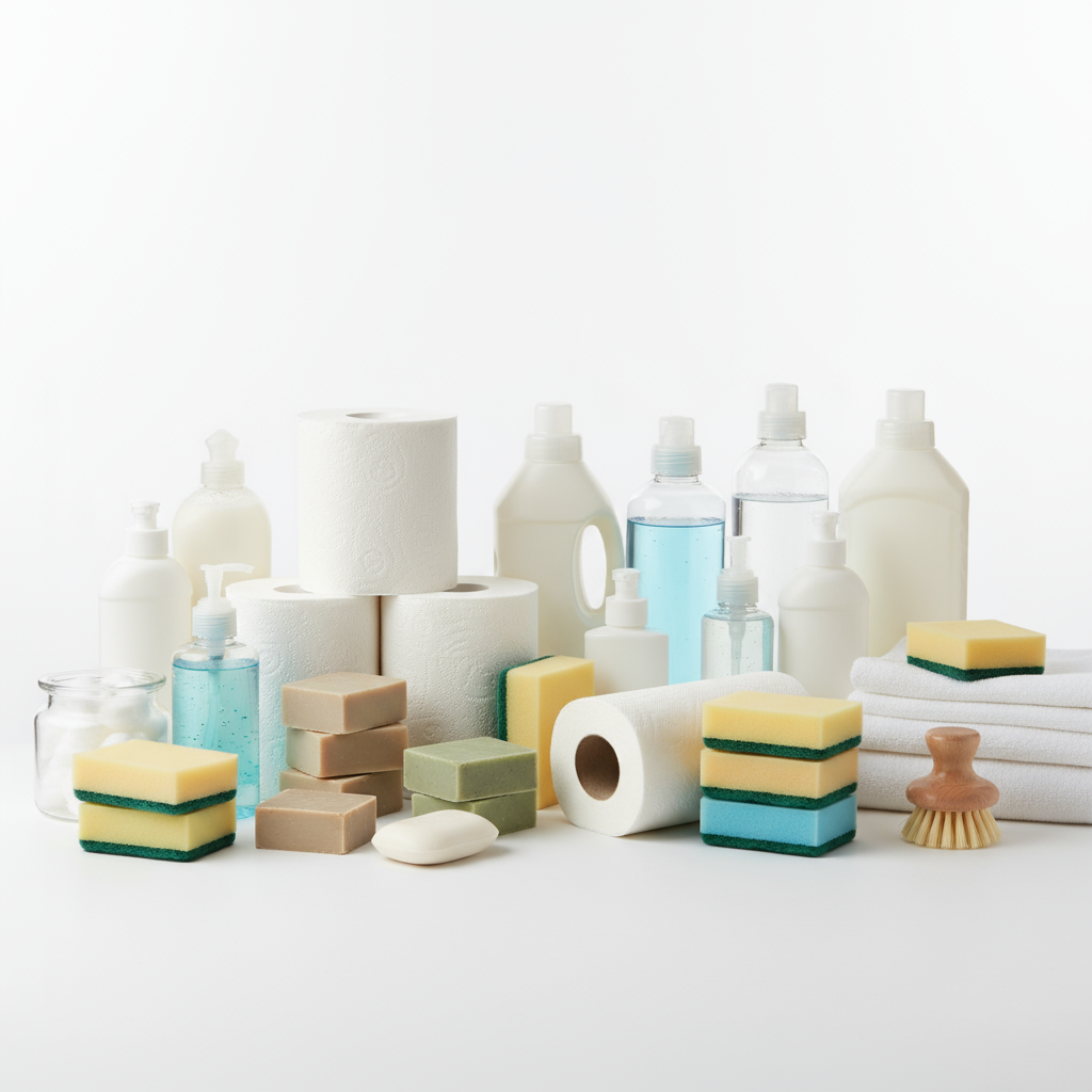 una imagen de stock de art de aseo